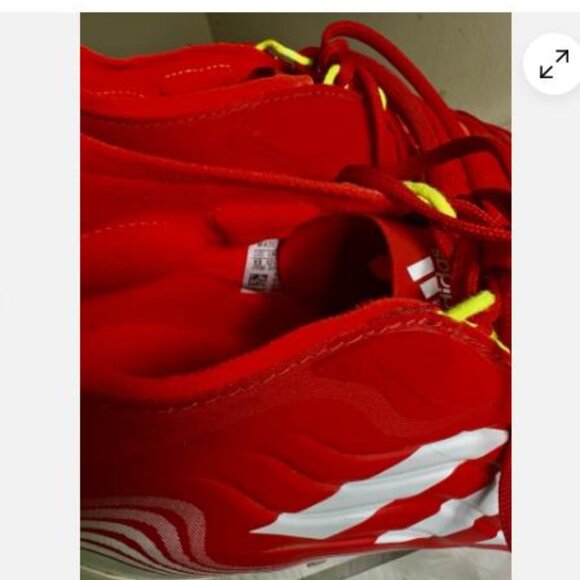 Adidas Copa Sense .3 FG Soccer Cleats Color Red/White Sz 13 - Picture 3 of 4
